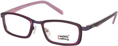 

DOUBLE BATTERY Full Rim Square Frame(49 mm