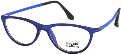 

DOUBLE BATTERY Full Rim Cat-eyed Frame(45 mm