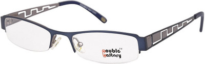 

DOUBLE BATTERY Half Rim Square Frame(50 mm