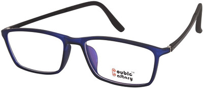 DOUBLE BATTERY Full Rim Rectangle Frame(50 mm