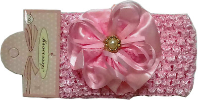 

Bunny Collections Baby Pink Hairband Head Band(Pink)