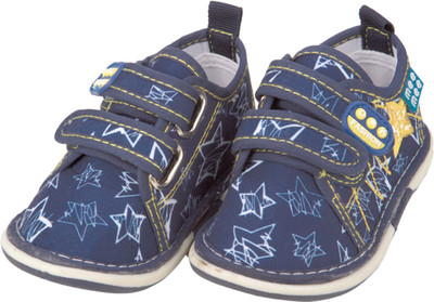 

MeeMee Boys & Girls Velcro Casual Boots(Blue, Navy