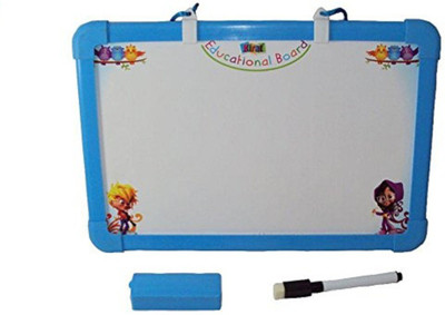 

BASAVA Educational Two In One Slate With White And Black Board For Kids(White)