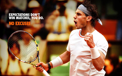 

Spirit Of Sports - Tennis Legend Rafael Nadal - Motivational Poster - Premium Quality Poster For Gym, Home Or Office Paper Print(17 inch X 12 inch)