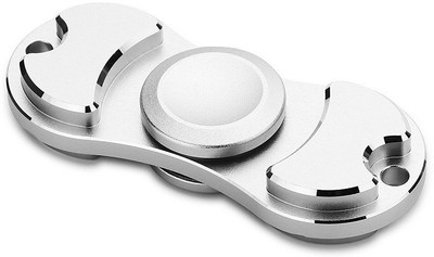 Premsons Fidget Spinner Metal Hand Ultra Speed Bi Toy Metallic Silver(1 Pieces)