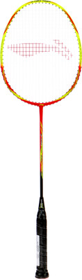 

Li-Ning G-Force Power 1900i (Matte Finish) Red, Green Strung Badminton Racquet(S2, 87 g), Green;red