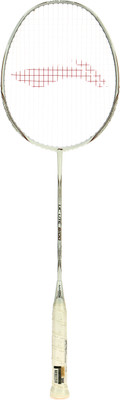 

Li-Ning UC-LITE 8100 (Light Weight 78g) White Strung Badminton Racquet(S2, 78 g)
