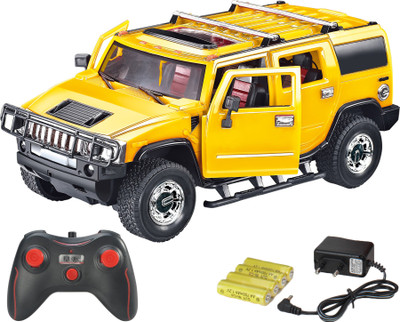

Webby 1:16 Remote Controlled Rechargeable Hummer with Opening Doors(Yellow)