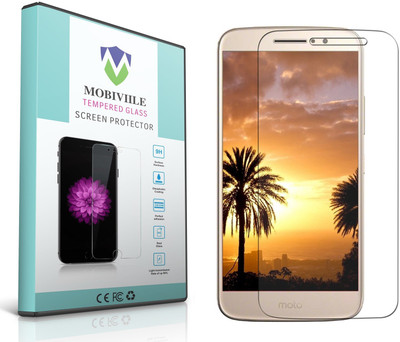 MOBIVIILE Tempered Glass Guard for Motorola Moto M Pack of 1