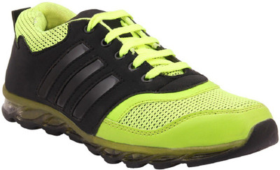 

BAAJ Bj550 Sports Running Shoes For Men(Green, Black
