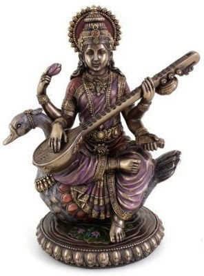 

Redbag Lakshmi Goddess of Wealth and Prosperity - High Finish Sculpture Decorative Showpiece - 21.59 cm(Polyresin, Multicolor)