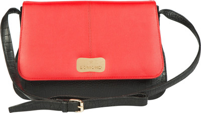 

LOMOND Women Casual Black PU Sling Bag