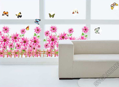 SYGA  PVC Vinyl Sticker(Pack of 1, Pink