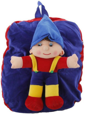 

Lata Blue Cute Noody Joker Kinder Garten Bag - 16 inch(Blue)