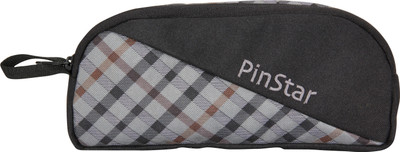 

PinStar Cosmetic Pouch(Grey), Checks grey