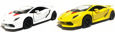 

Jack Royal Combo Branded Die-cast metal cars(White, Yellow)