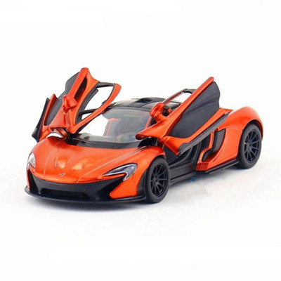 

Toyshine 1:36 Die Cast Mclaren P1 Sports Car, Opening Doors {Matellic Orange}(Multicolor)