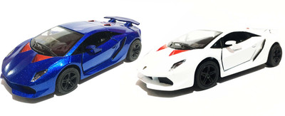

Jack Royal 2 Combo Branded Die cast Metal cars(Blue, White)