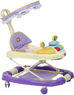 

BabyMate Musical Walker & Rocker With Parent Rod(Purple)