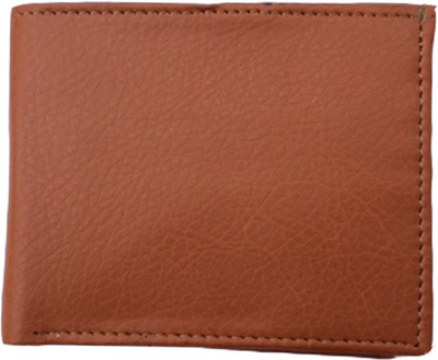 

Deparq Men Tan Genuine Leather Wallet(5 Card Slots)