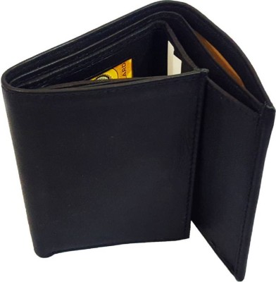 

KSR eTrade Men Black Genuine Leather Wallet(2 Card Slots)