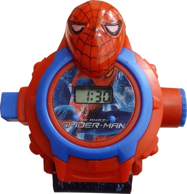 SS Traders Cute spiderman image Watch  - For Boys   Watches  (SS Traders)