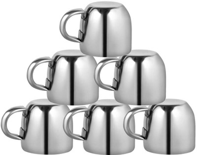 

Saanvi Creations Stainless Steel(Steel, Pack of 6)