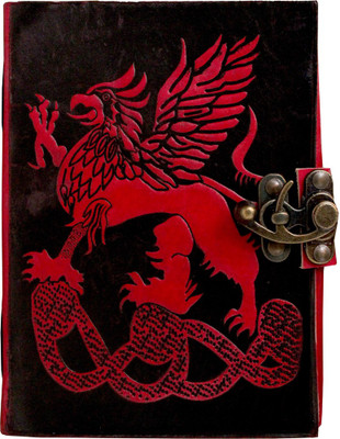 

Bahubali Craft A5 Diary(Handcrafted 100% Pure Leather, Red)