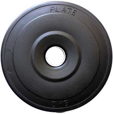 

GB 3 KG SPARE PVC Black Weight Plate(3 kg)