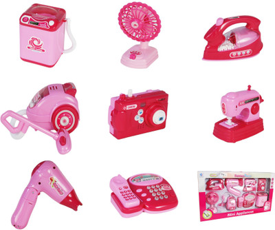 

Miss & Chief Sewing Machine, Washing Machine, Iron Vacuum Cleaner, Fan, Hair Drier Telephone And Camera