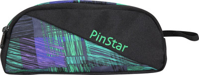

PinStar Cosmetic Pouch(Green), Graphic lines