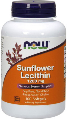Now Foods SUNFLOWER LECITHIN(100 No)