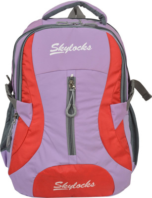

Skylocks Trendybackpack 25 L Backpack(Purple)