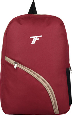 

Fashion Track Plain Backpack for College and Office 18 L Backpack(Maroon)