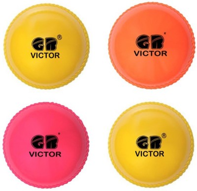 

GB 4 Pcs Wind Cricket Rubber Ball(Pack of 4, Multicolor)