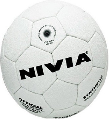 

Nivia Trainer Synthetic Handball(Pack of 1, Multicolor), White