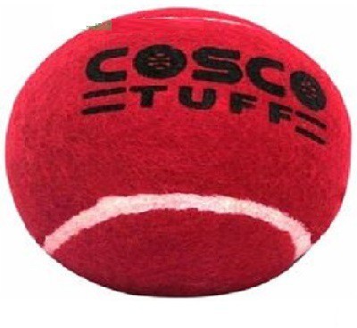COSCO TUFF Cricket Tennis Ball(Pack of 6, Multicolor)