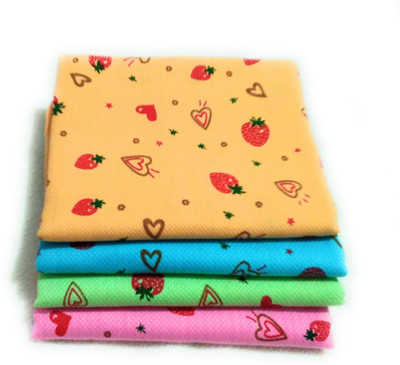 Cotton colors Cotton 300 GSM Bath Towel Set(Pack of 4, Multicolor)