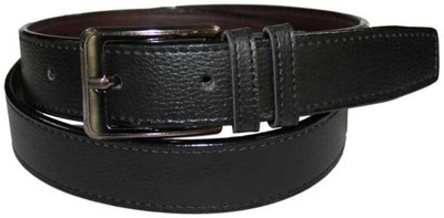 

Cyclone Men Formal Black Artificial Leather Belt