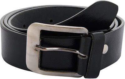 

Cyclone Men Casual Black Genuine Leather Belt