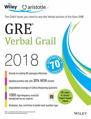 GRE Verbal Grail 2018 First Edition(English, Paperback, Aristotle Prep)