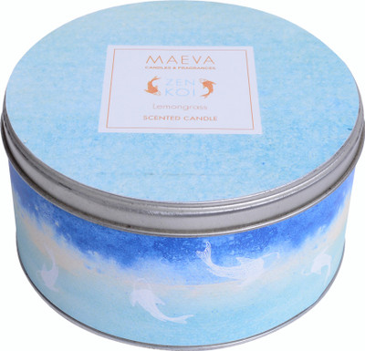 

MAEVA SPA BIG TIN CANDLE Candle(White, Pack of 1)