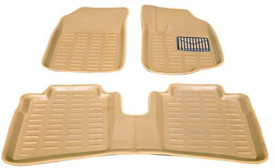 Printo Fine India Rubber 3D Mat For  Tata Indica(Beige)