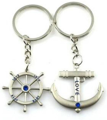 

MGP Fashion Forever Love You Couple Metal Key Chain Key Chain(Multicolor)