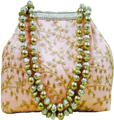 

CRAFTBAZAAR Party Pink Clutch