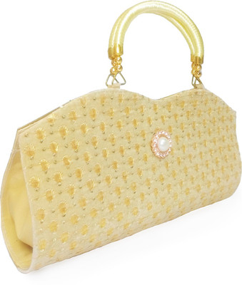 

Chalissa Party Beige Clutch