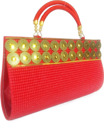Chalissa Party Red Clutch