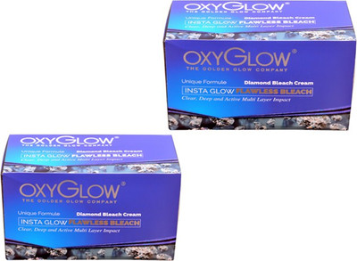 Oxyglow Diamond Bleach Cream & Diamond Bleach Cream(Set of 2)