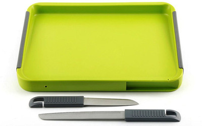 

Vivir Plastic Cutting Board(Green Pack of 3)