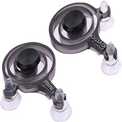 

Maya Mobile Game Joystick Phone Game Rocker Touch Screen Joypad Tablet Funny Game Controller For Phone or Pad (left+right) Gamepad(Black, For Android)